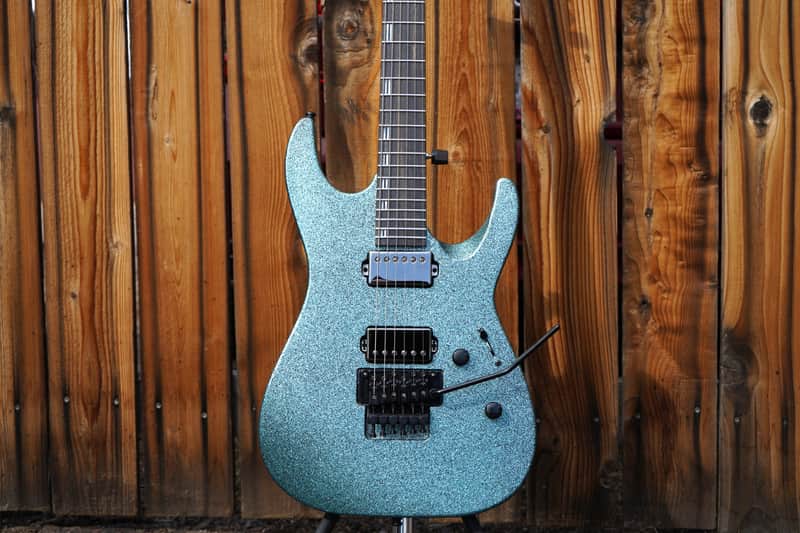 ESP Custom Shop Original M-II DLX Ebony Board   Granite Sparkle Satin 6-String w/ Case (2025) Bild 1