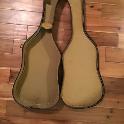 Unknown Vintage Chipboard Electric Guitar Hard Case 1970s Black image 8