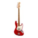 Fender Player Jazz Bass 4-String Right-Handed Bass Guitar with Maple Neck, Pau Ferro Fingerboard, Alder Body and Player Series Alnico 5 Single-Pickups (Candy Apple Red)