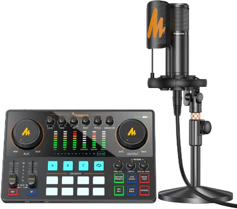 Maono AME2A Podcast Bundle - Black image 1