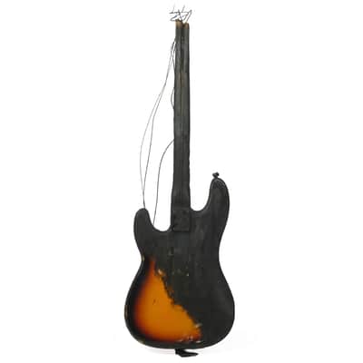 Burnt Fender Precision Bass Owned by Mike Dirnt image 6