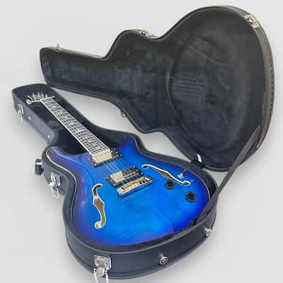 Paul Reed Smith PRS SE Hollowbody II Electric Guitar w/ Case - Faded Blue Burst image 11