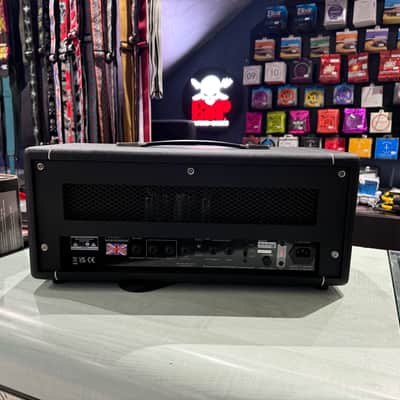 Hiwatt T40/20 2-Channel 40-Watt Guitar Amp Head 2019 - Present - Black image 5