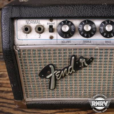 Fender Bandmaster "Drip Edge" 50-Watt 2-Channel Guitar Amp Head 1968 - 1969 - Silverface image 3