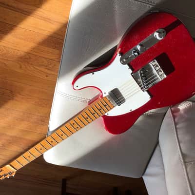 1966 Fender Telecaster Candy Apple Red Original image 8