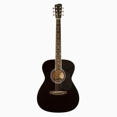 Savannah SGO-12 Savannah 000-Style Acoustic Guitar in Natural or Black image 2