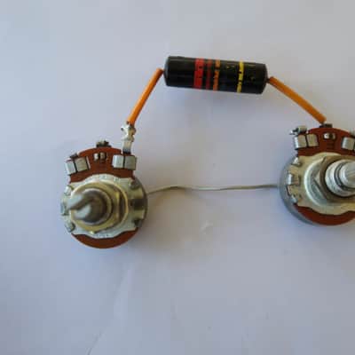Vintage Gibson Les Paul Burst Harness, 1959, Bumblebee Caps, Pots, Switch, Jack, ES-335, 355 image 12