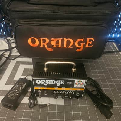 Orange Orange Micro Dark Tube Amp Head - BLACK image 4