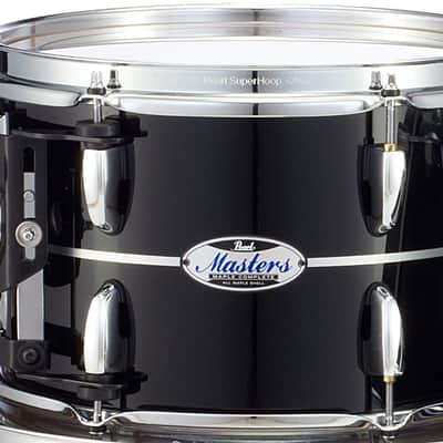 Pearl Masters Maple Complete 8x7" Quicksilver Black Rack Tom Tom Drum | NEW Authorized Dealer image 1