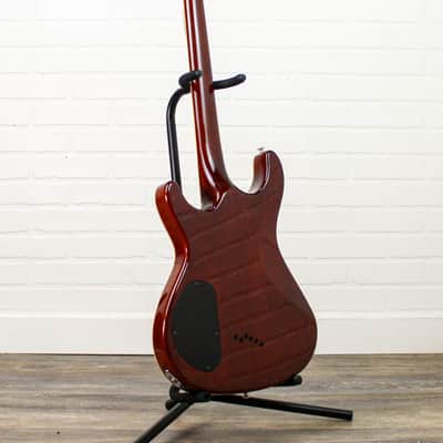Preowned 2003 Ibanez SZ520QM Electric Guitar - Gold Amber Burst image 5