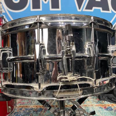 Dave Krusen's Pearl Jam Era, 1970s Ludwig 14x6.5" LM402 Supraphonic Snare Drum. Signed! image 20