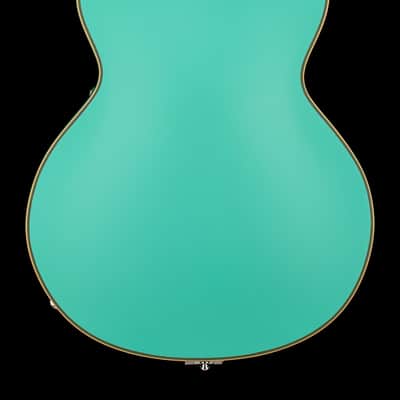 Mint D'Angelico Deluxe 175 LE - Matte Surf Green #03194 image 2