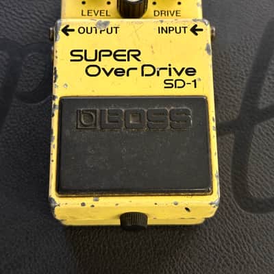 Boss SD-1 Super Overdrive 1981 - 1988 Made In Japan | Reverb
