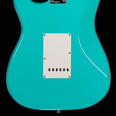 Fender American Vintage II 1957 Stratocaster Maple Fingerboard Sea Foam Green (371) image 4
