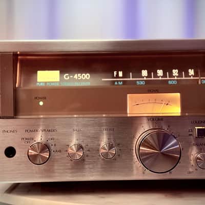 🎶✨ Sansui G-4500 Pure Power Stereo Receiver w/ Wood Case — Serviced by Cove, FM Aligned image 3