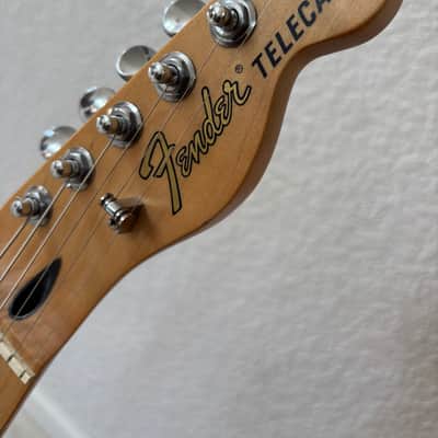 Deluxe Fender Thinline Telecaster MIM - Candy Apple Red image 6