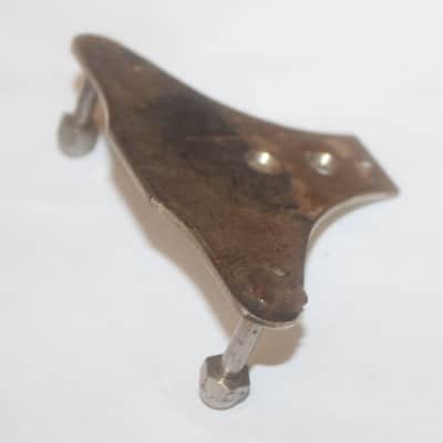 Vintage 1960's Gibson Nickel EB Bass Mute Base Plate 1962 EB-3 EB-2 EB0 image 4