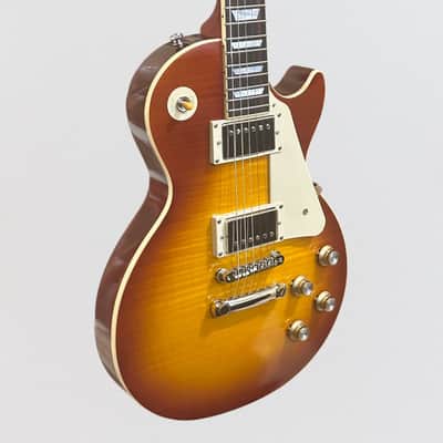 Epiphone 1960 Les Paul Standard Reissue Electric Guitar - Washed Cherry Sunburst image 2