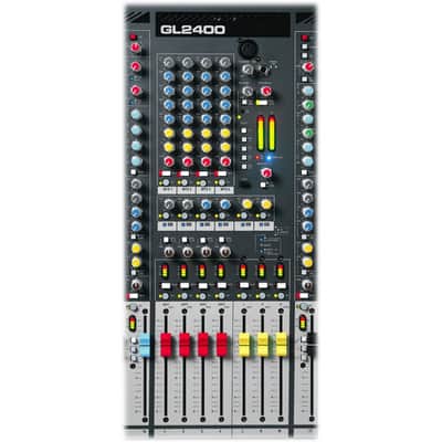 Allen & Heath GL2400-16 16 Channel Dual-Function Live Sound Mixer image 2