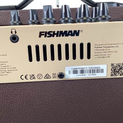 Fishman Loudbox Micro 2-Channel 40-Watt 1x5.25" Acoustic Guitar Combo 2023 - Present - Brown image 8