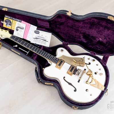 1972 Gretsch White Falcon Stereo 7595 Vintage Double Cutaway Guitar w/ Case, Art Wiggs image 19
