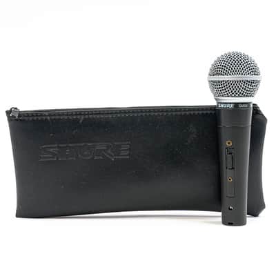 Shure SM58 Cardioid Dynamic Vocal Microphone with Bag