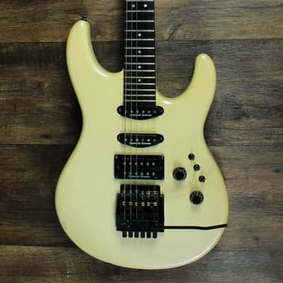 Rare Washburn G-23V approx 1986 Pearl Off White | Reverb