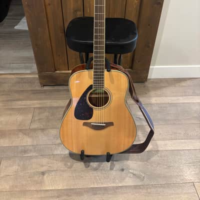 Yamaha FG820L Folk Acoustic Guitar Left-Handed 2010s - Natural image 10