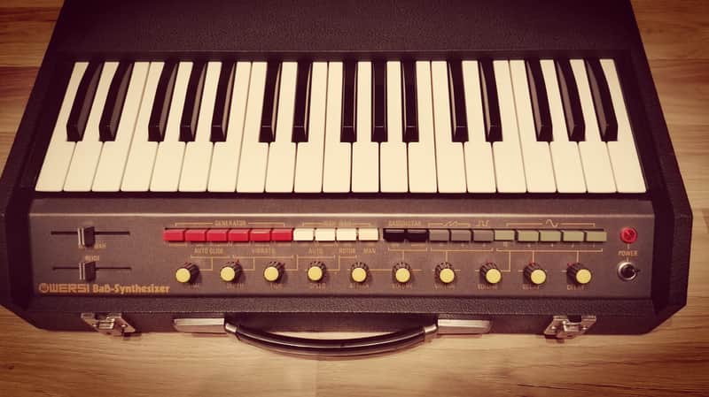 Wersi AP-6 Bass synthesizer '70s Black image 1