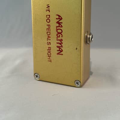 Analogman Sun Face 2N-527 Germanium Fuzz with Sun Dial Knob 2018 - Gold image 5