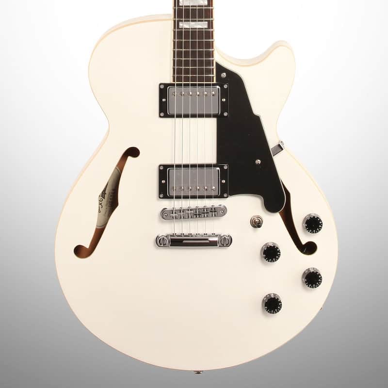 D'Angelico Premier SS Semi-Hollow Single Cutaway with Stop-Bar Tailpiece image 3