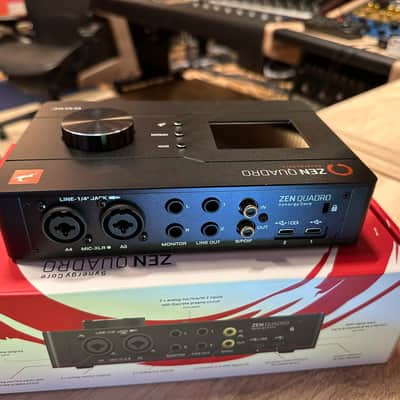 Antelope Audio Zen Quadro Synergy Core USB-C Audio Interface 2024 - Present - Black image 2