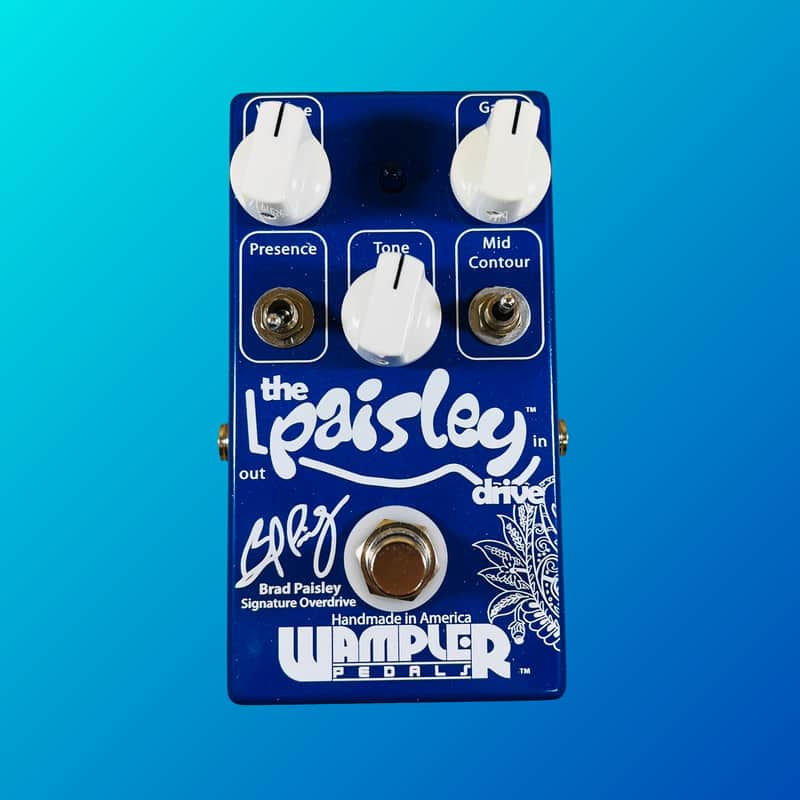 Wampler Paisley Drive 2010s Blue
