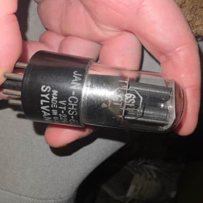 NOS JAN Sylvania 6SL7GT Vacuum Tubes – 4-Pack in Original Military Boxes image 12
