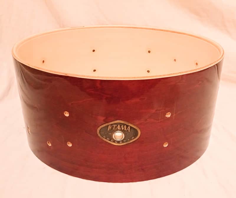 TAMA VINTAGE SNARE DRUM SHELL-14" x 6.5"-FREE SHIP TO C-USA! image 1