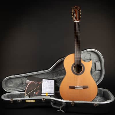2018 Hanika Fusion PC - Natural | Made in Germany Professional Line Masterbuilt Classical Guitar Cedar Rosewood 50mm Nut Cutaway | CoA OHSC image 1