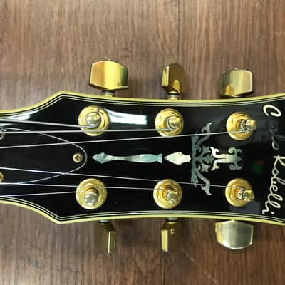 Carlo Robelli Jazz Archtop Hollow-Body  Electric Guitar Sunburst image 4