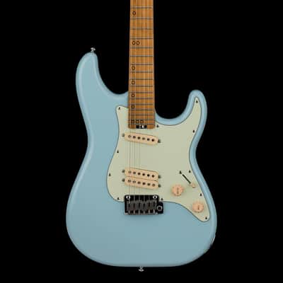 Schecter MV-6 (2022) - Super Sonic Blue #20332 with Gig Bag image 3