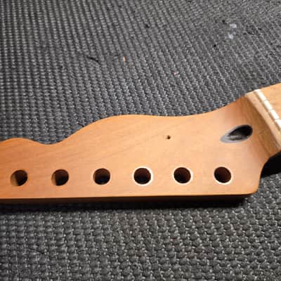 Telecaster 28 inch Baritone Neck - Roasted Maple image 5