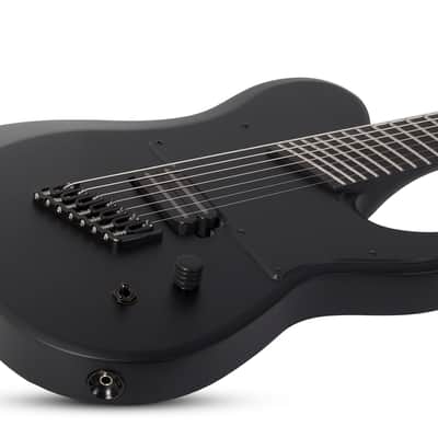 Schecter PT-7 MS Black Ops Satin Black Open Pore image 2
