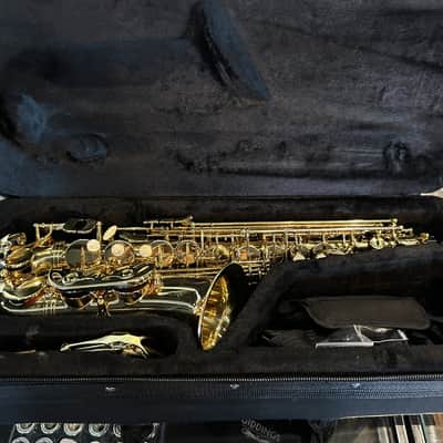 Prelude AS711 Alto Saxophone with Mouthpiece, Neckstrap, and Case image 2