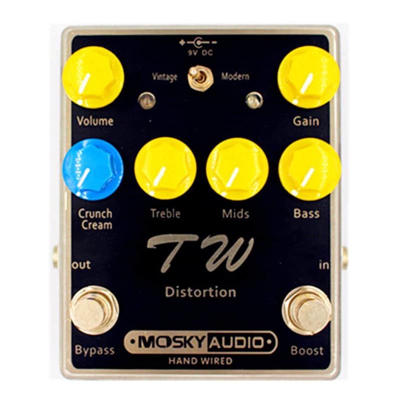 Mosky Audio TW Distortion 2 Toggle Modes with Boost Option Hand Wired image 1