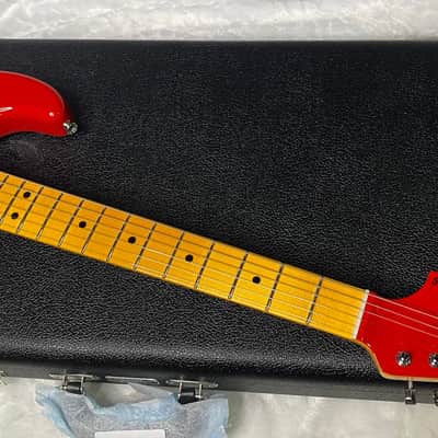 NEW! Fender Custom Shop Special Run '69 Stratocaster NOS Finish - Handwound P/U's - Ferrari Red - Reverse Matching Headstock - 8 lbs - Authorized Dealer - One OFF! SUPRE RARE! G06974 image 5