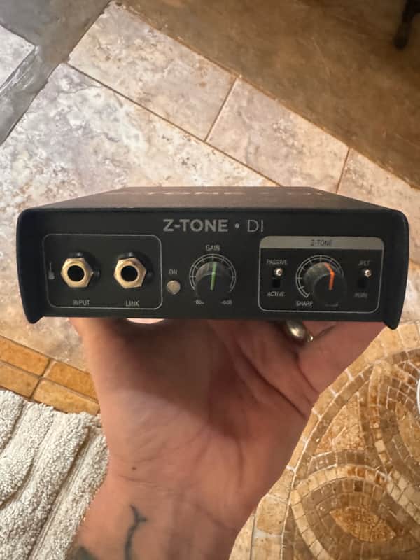 IK Multimedia Z-TONE DI Active Direct Box 2020 - Present - Black image 1