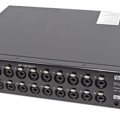 PRESONUS Studiolive 24R 24-Channel Digital Rack Mixer+(5) XLR Cables+Laptop Bag image 7