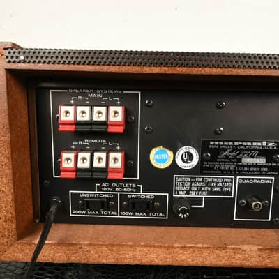 SERVICED Marantz Model 2270 70-Watt Stereo Solid-State Receiver 1971 - 1975 - Silver with Wood Case image 9