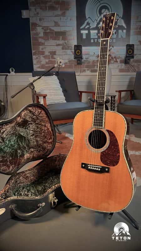 2001 Martin D-42 Dreadnought Acoustic Guitar w/Case image 1