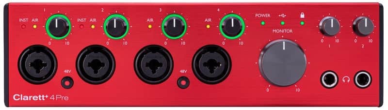 Focusrite Clarett+ 4Pre image 1