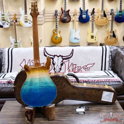 PRS Wild West Guitars 25th Anniversary Limited Run Wood Library Artist Package Hollowbody II Piezo Beach Fade (Private Stock Color) 5.55 LBS (US Only / No International Shipping) image 9