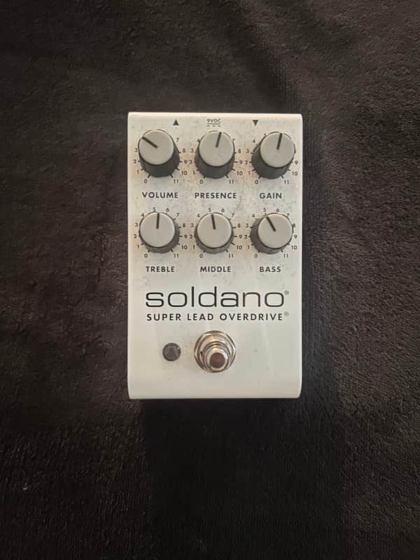 Soldano SLO Pedal 2022 - Present - White image 1